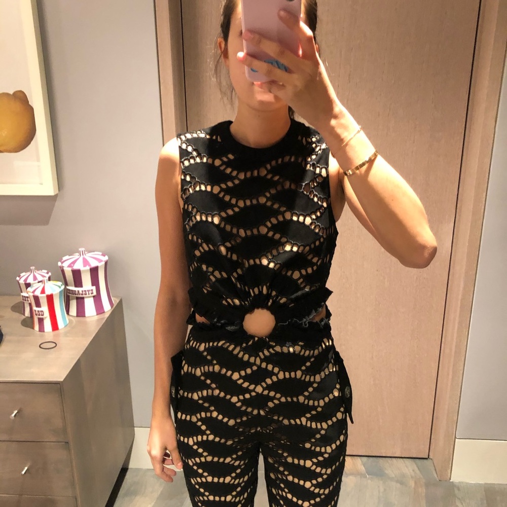 Chic self portrait suede jumpsuit never worn - Picture 5 of 8